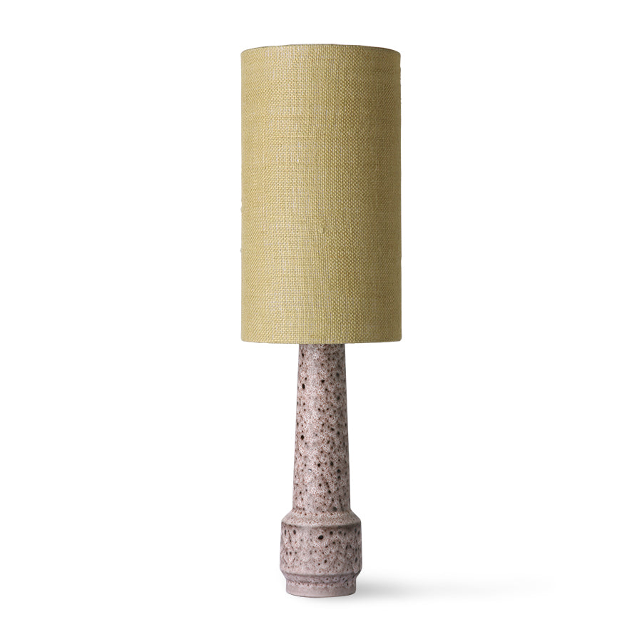 Jute Zylinder-Lampenschirm – HKLIVING – Ansicht 3