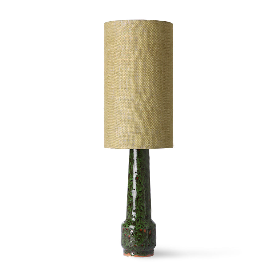 Jute Zylinder-Lampenschirm – HKLIVING – Ansicht 4