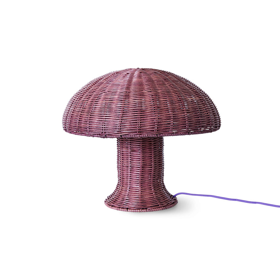 Rattan Tischleuchte – HKLIVING – Ansicht 3