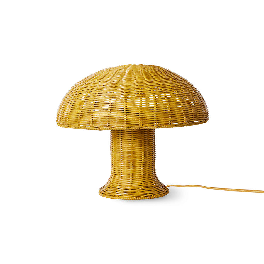 Rattan Tischleuchte – HKLIVING – Ansicht 4