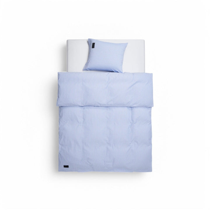 Wall Street duvet cover - Stripe light blue Oxford - Bedwear - Magniberg