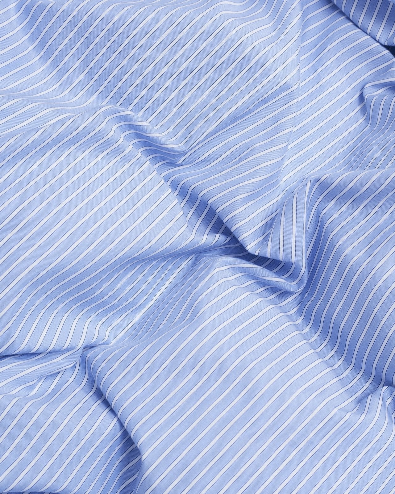 Wall Street duvet cover - Stripe light blue Oxford Bedwear by Magniberg