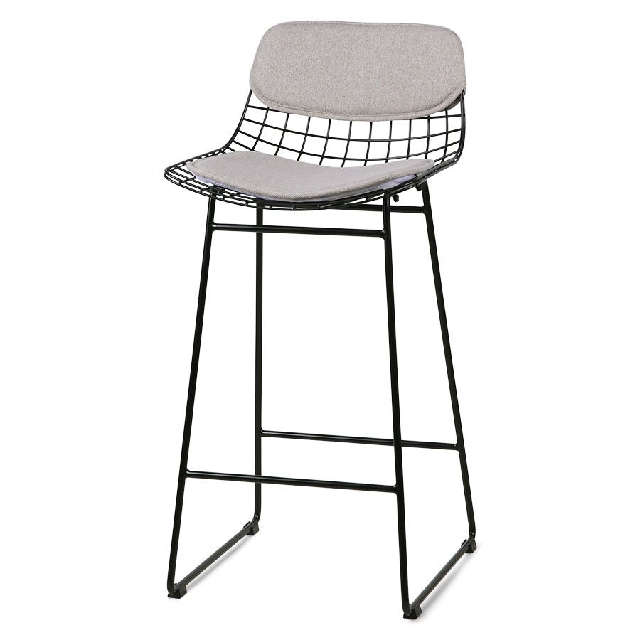 Wire Bar Stool Comfort Kit Pebble Sitzkissen by HKLIVING