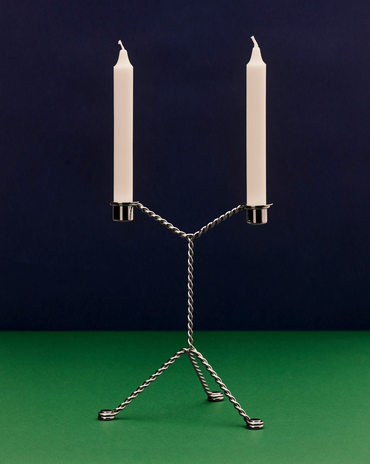 Wire Candleholder Kerzenständer by HAY