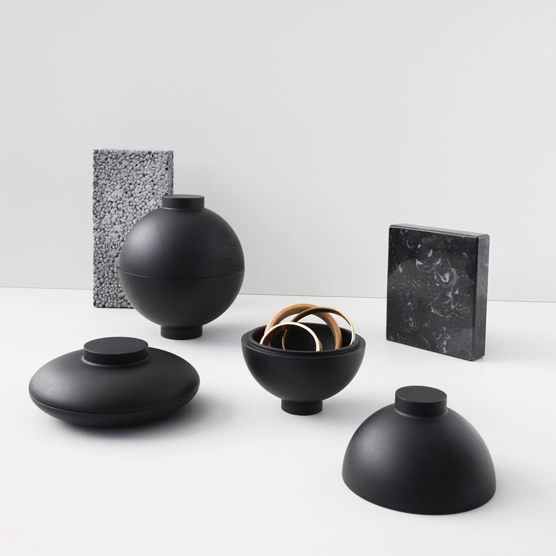 Wooden Galaxy Accessories by Kristina Dam Studio