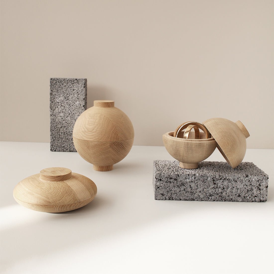 Wooden Galaxy Accessories by Kristina Dam Studio