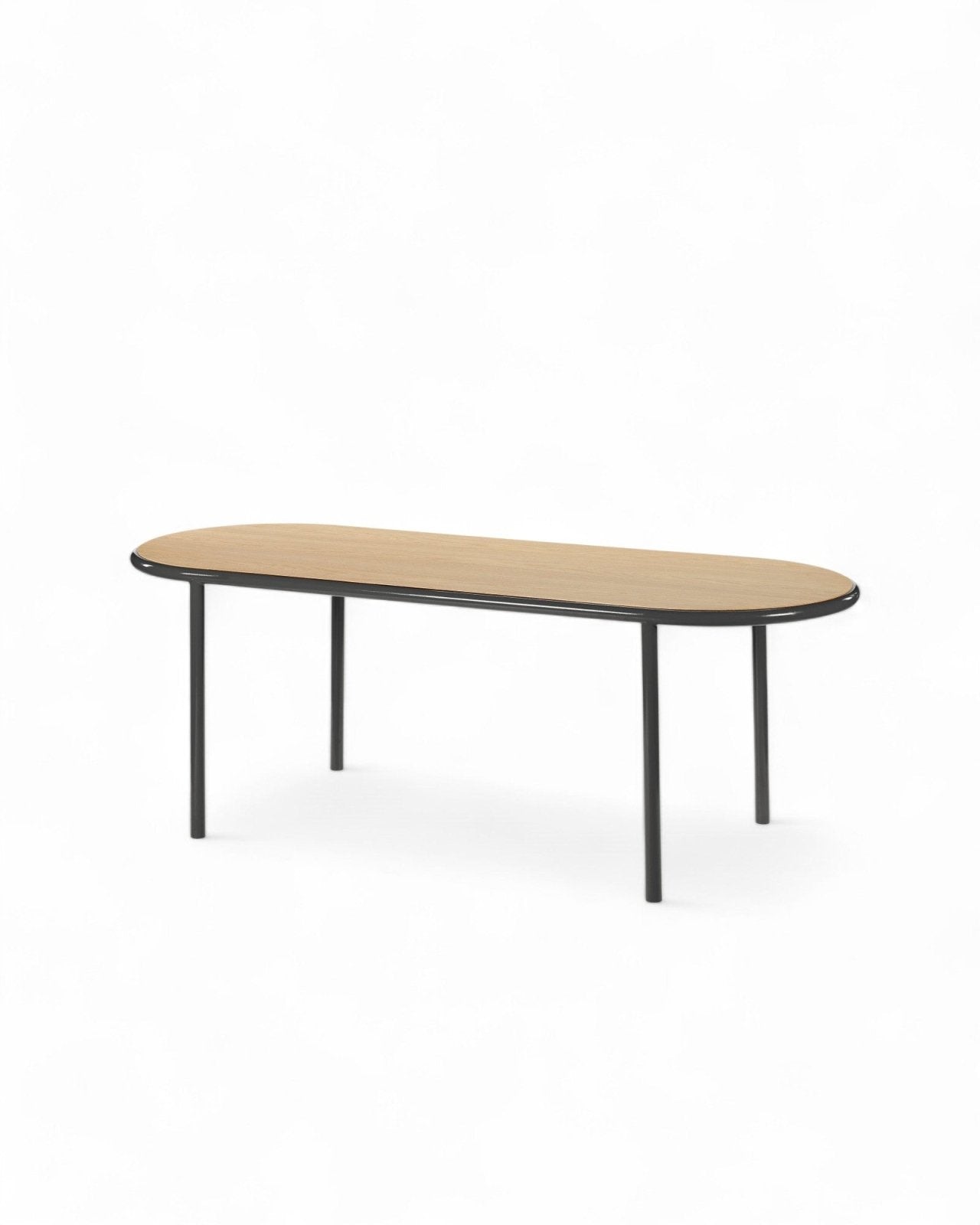 Wooden Table - Oval Schreibtisch by Valerie Objects