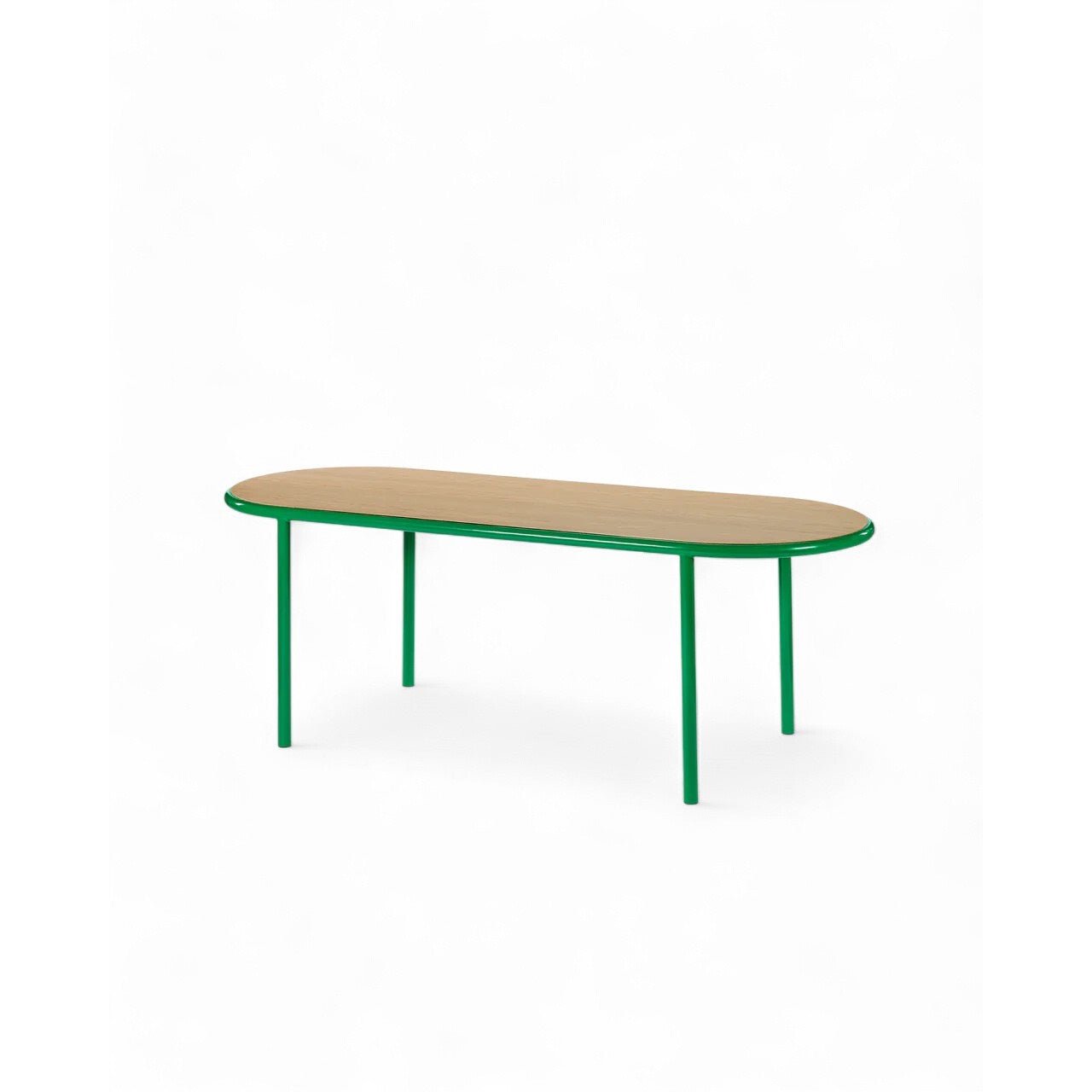 Wooden Table - Oval Schreibtisch by Valerie Objects