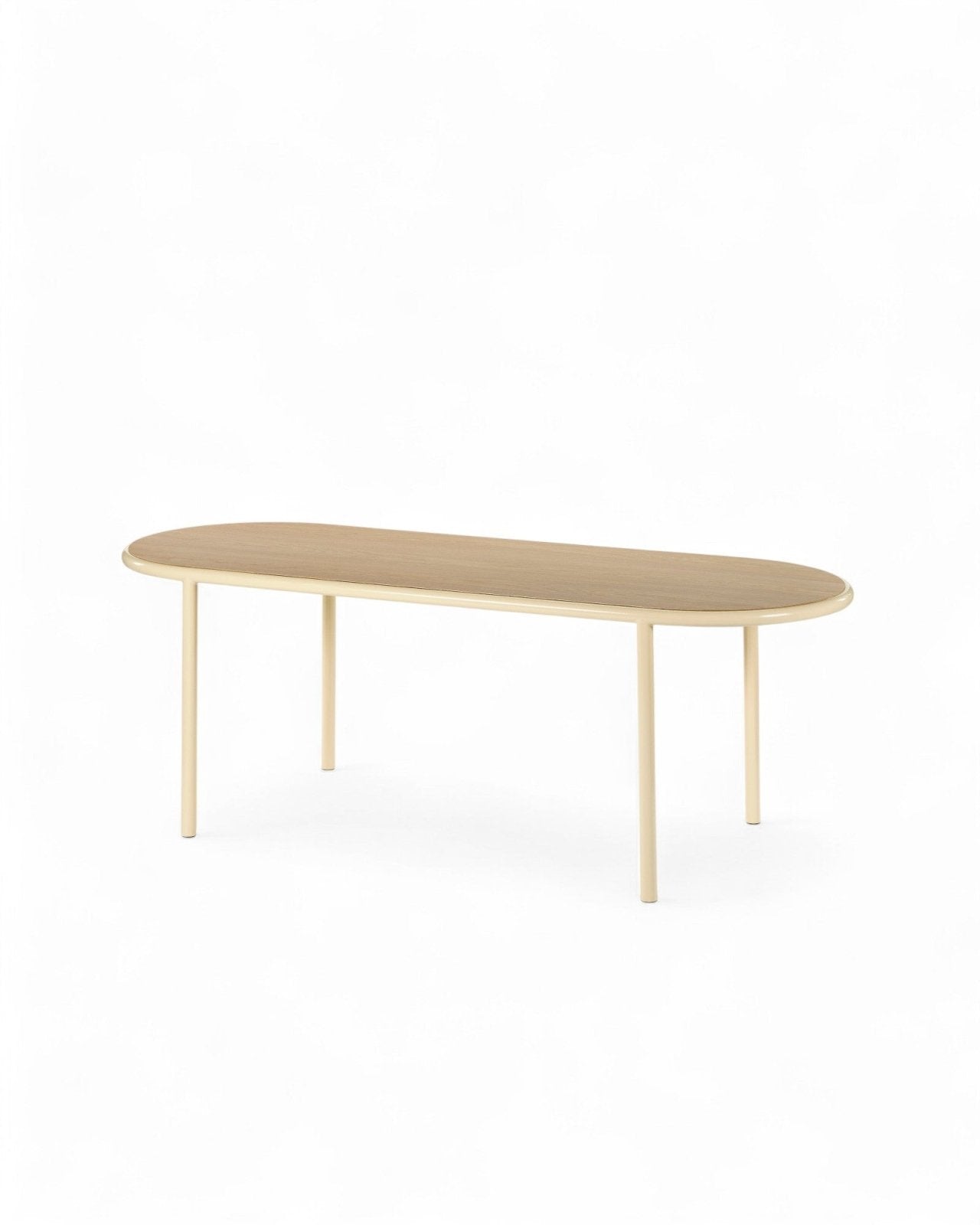 Wooden Table - Oval Schreibtisch by Valerie Objects