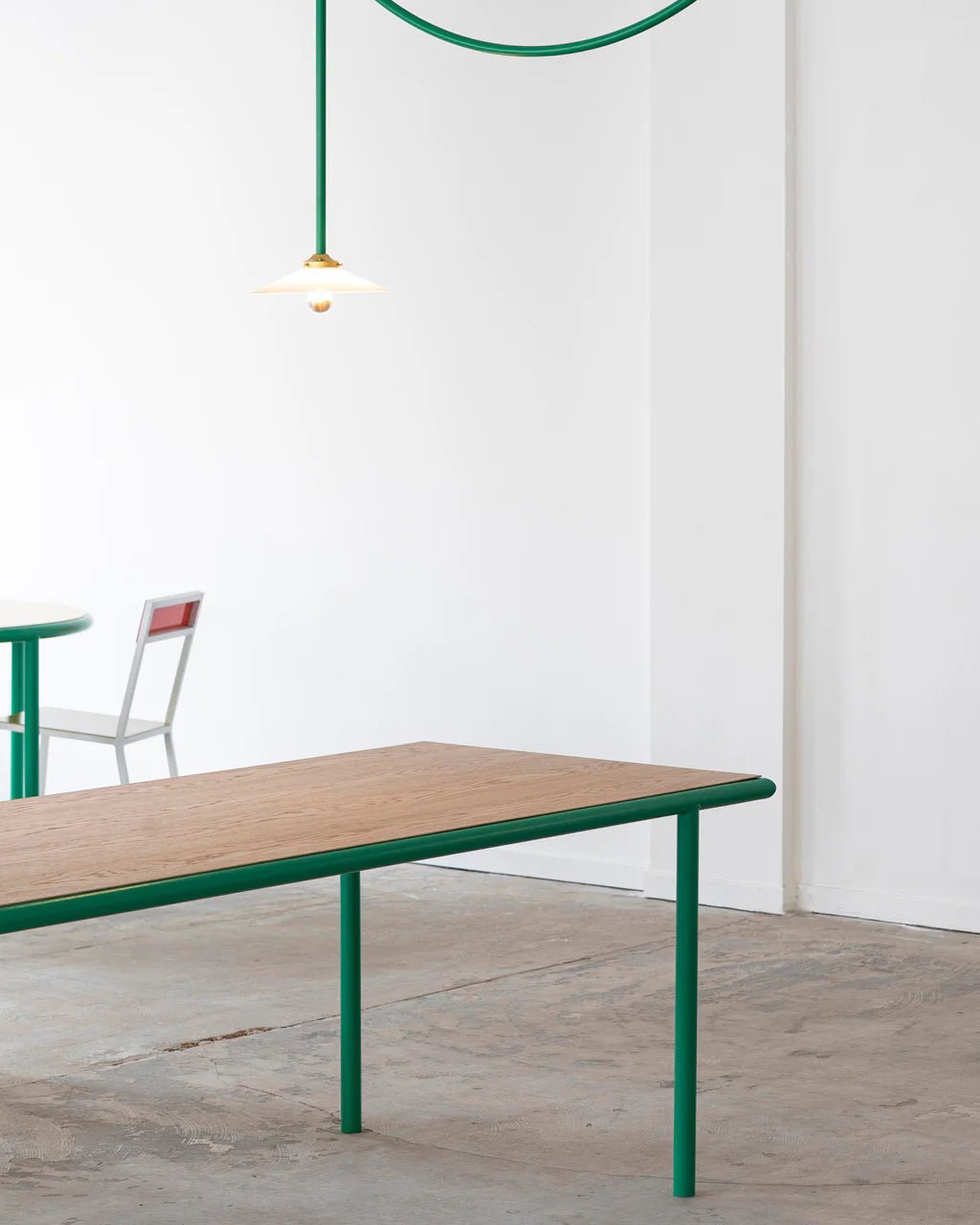 Wooden Table - Rectangular M Schreibtisch by Valerie Objects