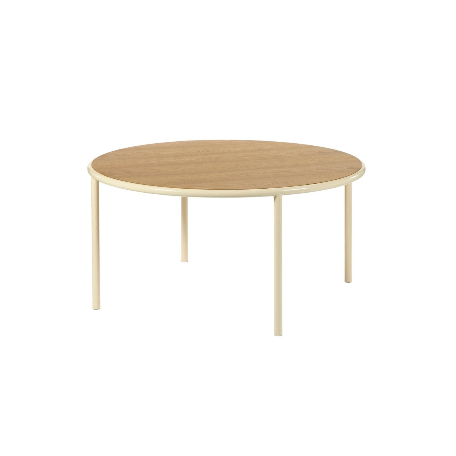 Wooden Table - Round L Esstisch by Valerie Objects