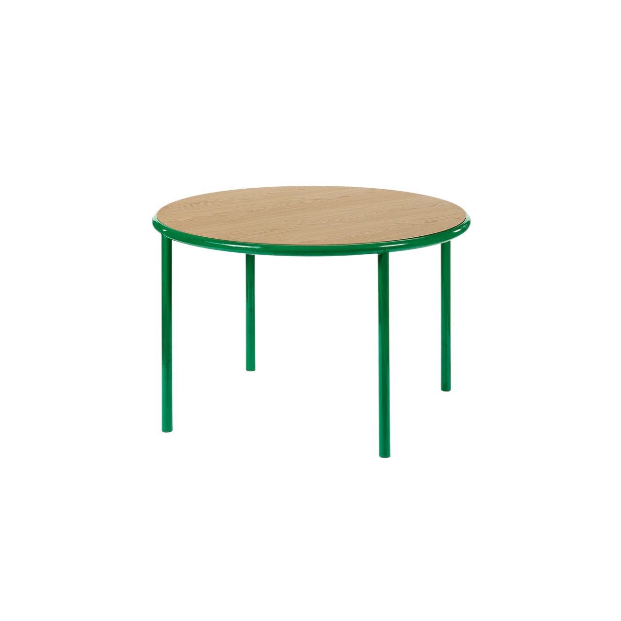 Wooden Table - Round M Beistelltisch by Valerie Objects