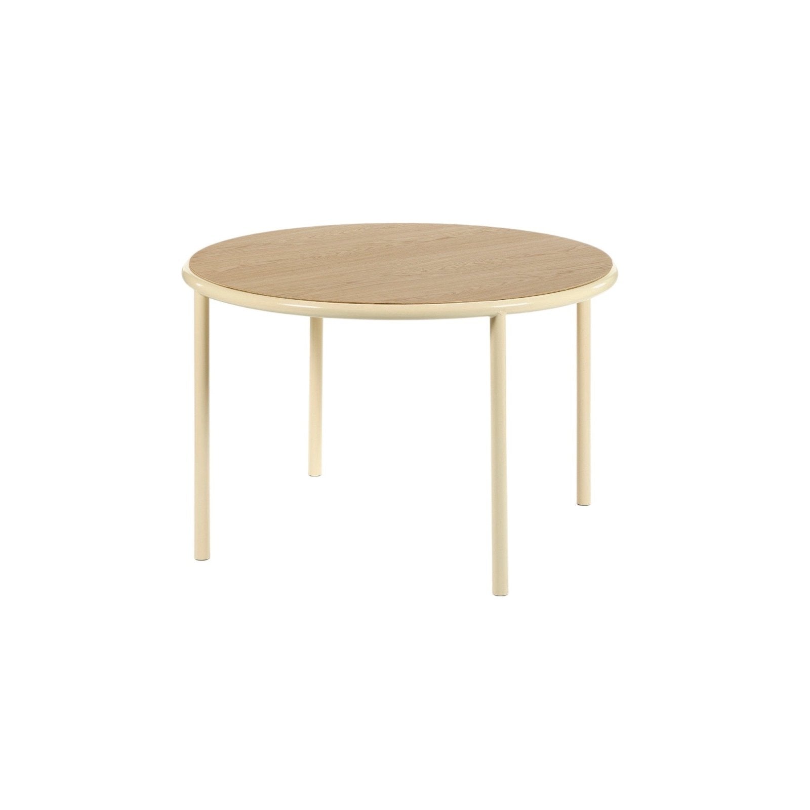 Wooden Table - Round M Beistelltisch by Valerie Objects