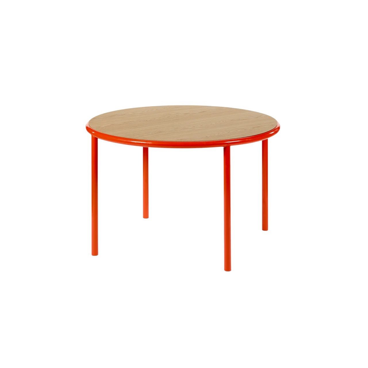 Wooden Table - Round M Beistelltisch by Valerie Objects