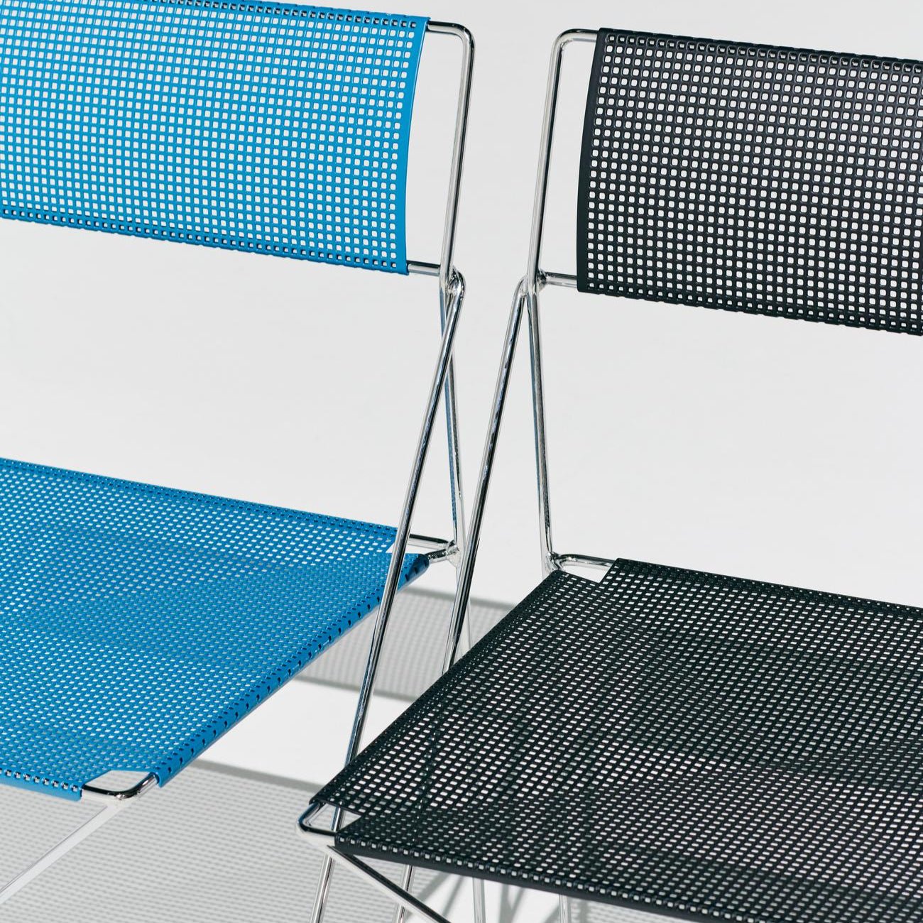 X - Line Chair - Chromed base Indoor Stuhl by HAY