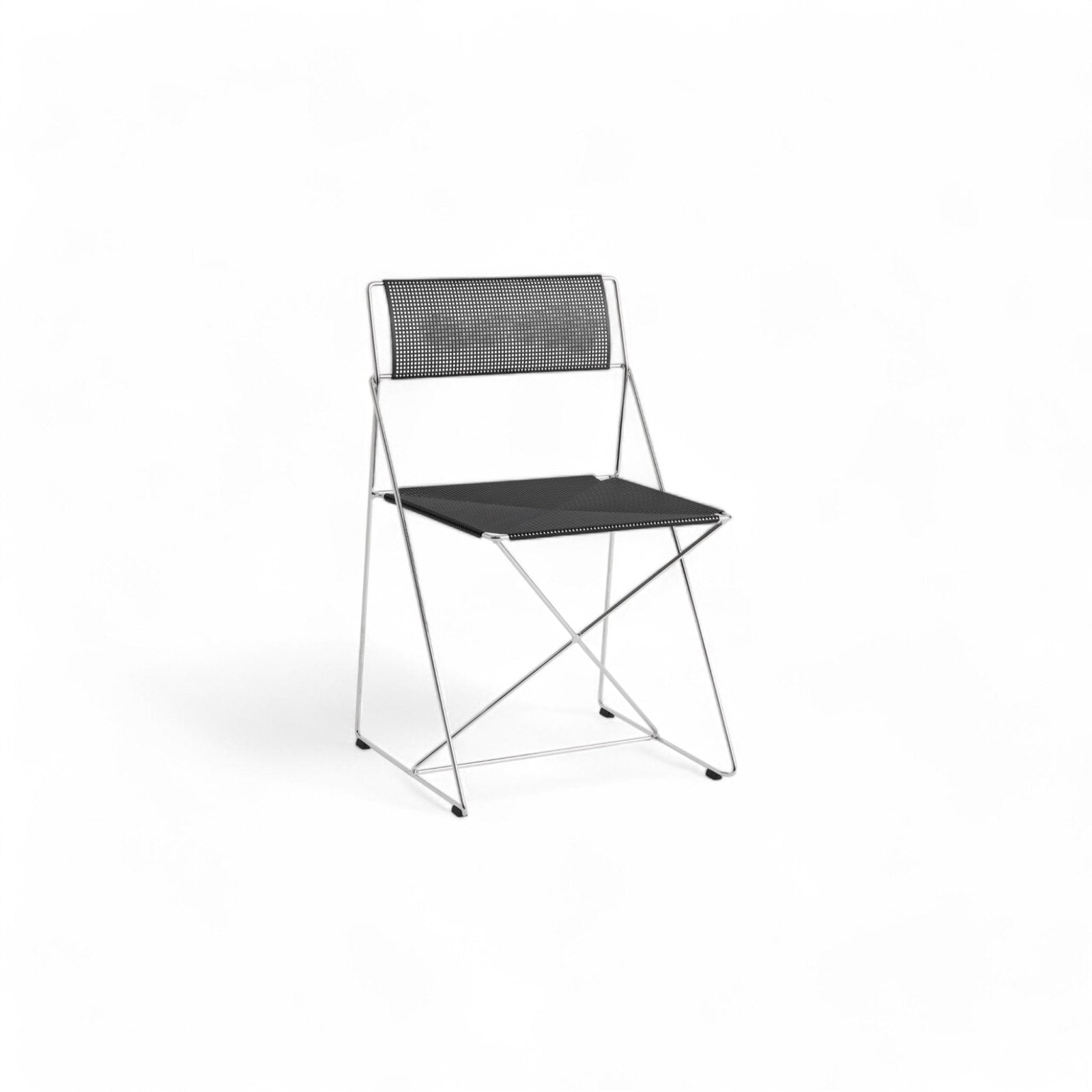 X - Line Chair - Chromed base Indoor Stuhl by HAY