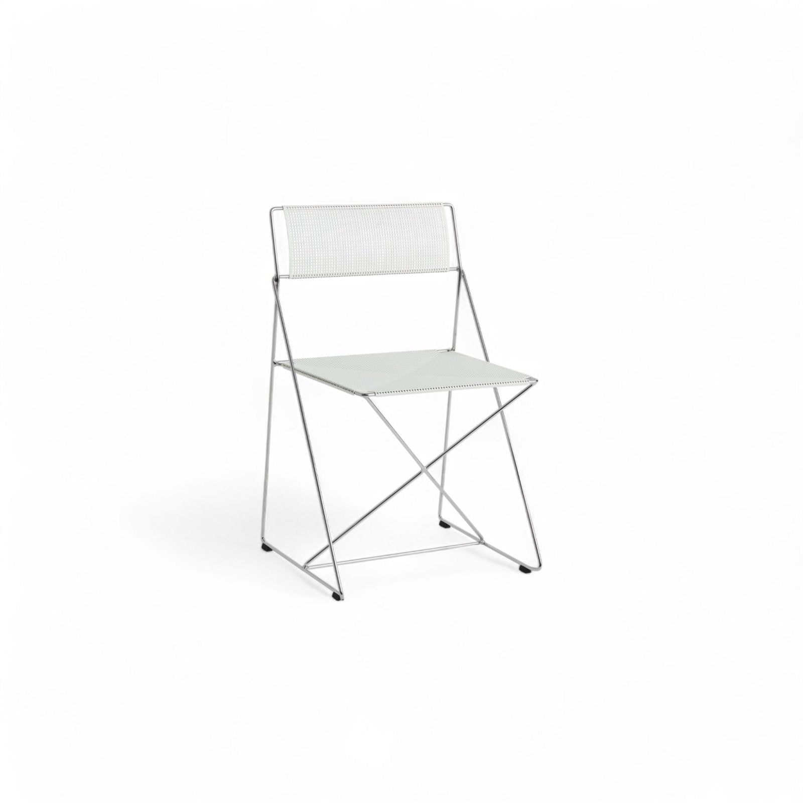 X - Line Chair - Chromed base Indoor Stuhl by HAY