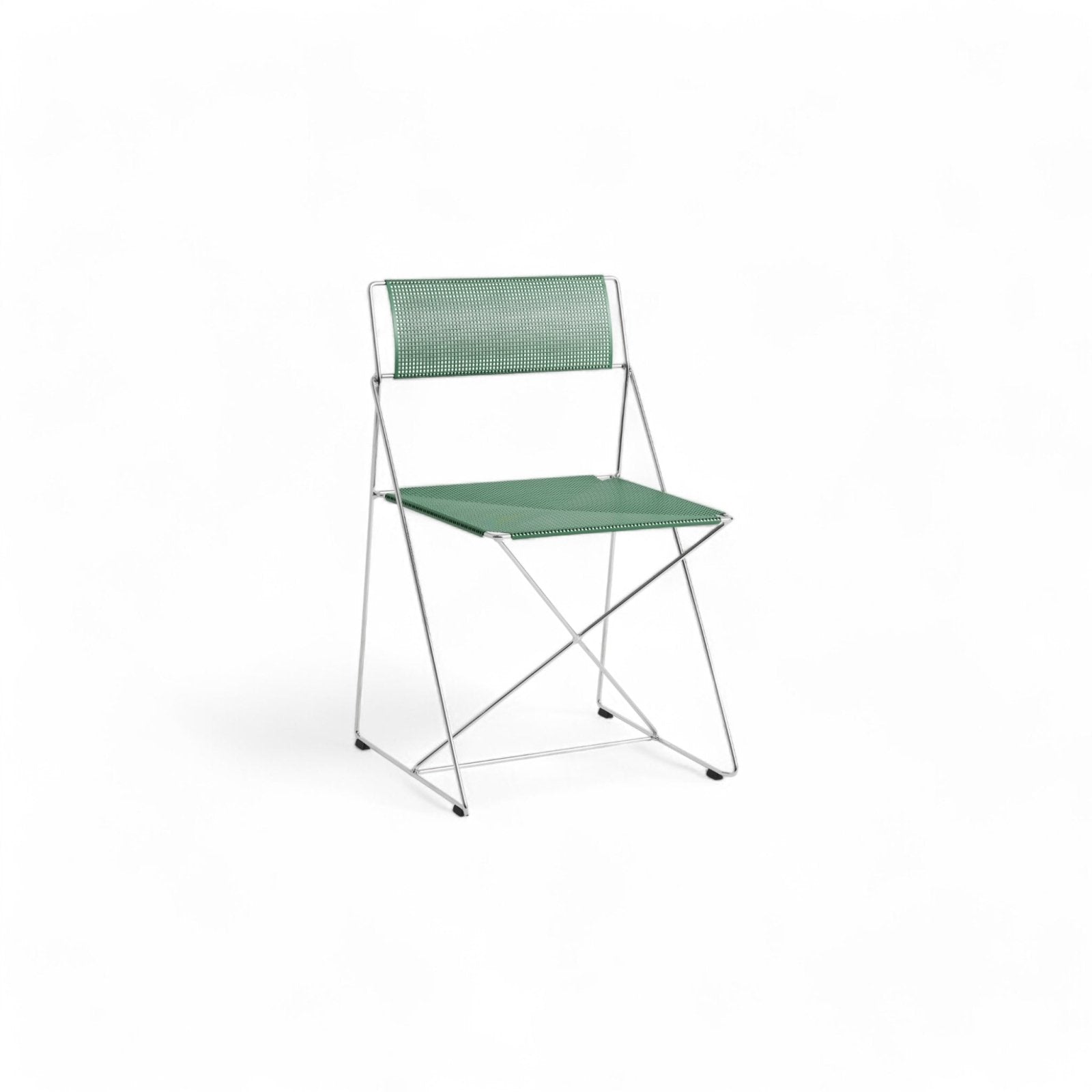 X - Line Chair - Chromed base Indoor Stuhl by HAY