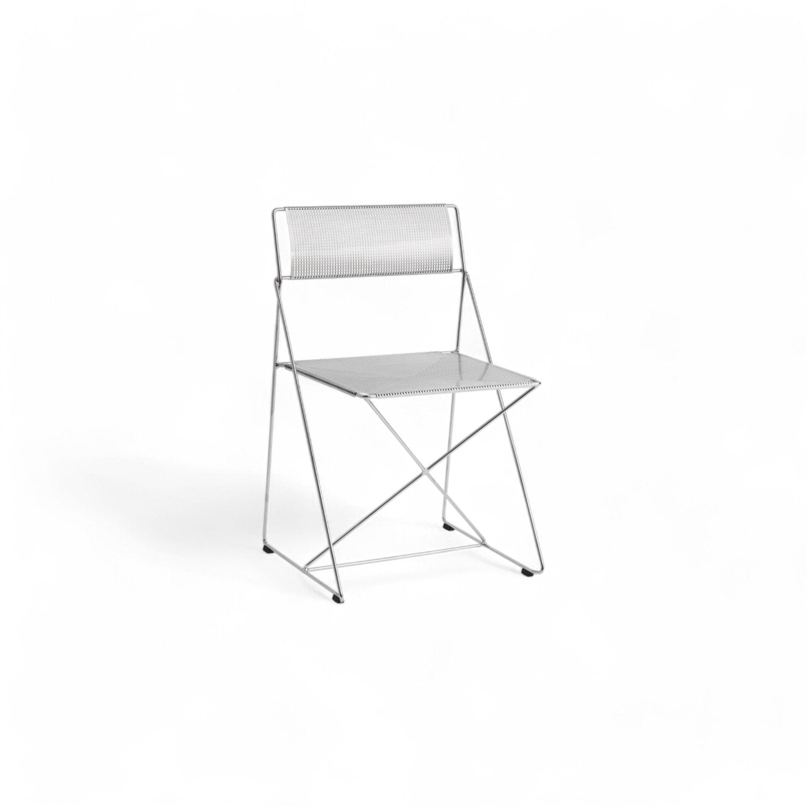 X - Line Chair - Chromed base Indoor Stuhl by HAY