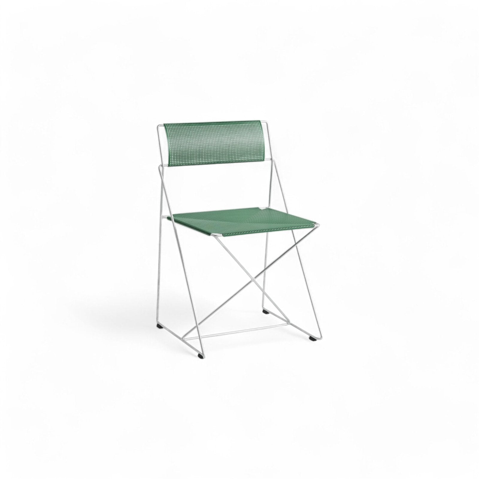 X - Line Chair - Galvanised base Stuhl by HAY