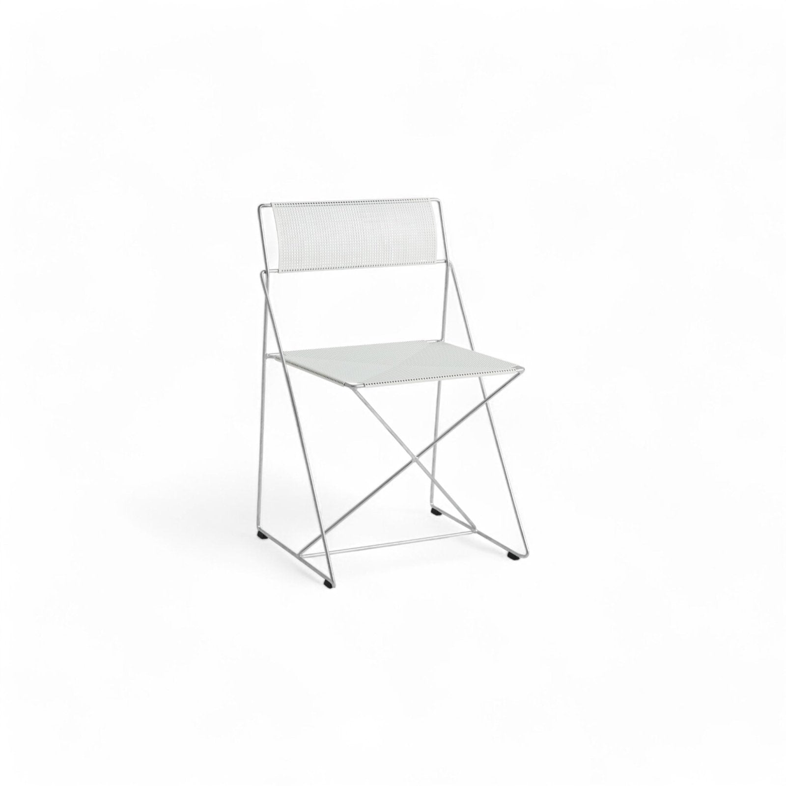 X - Line Chair - Galvanised base Stuhl by HAY