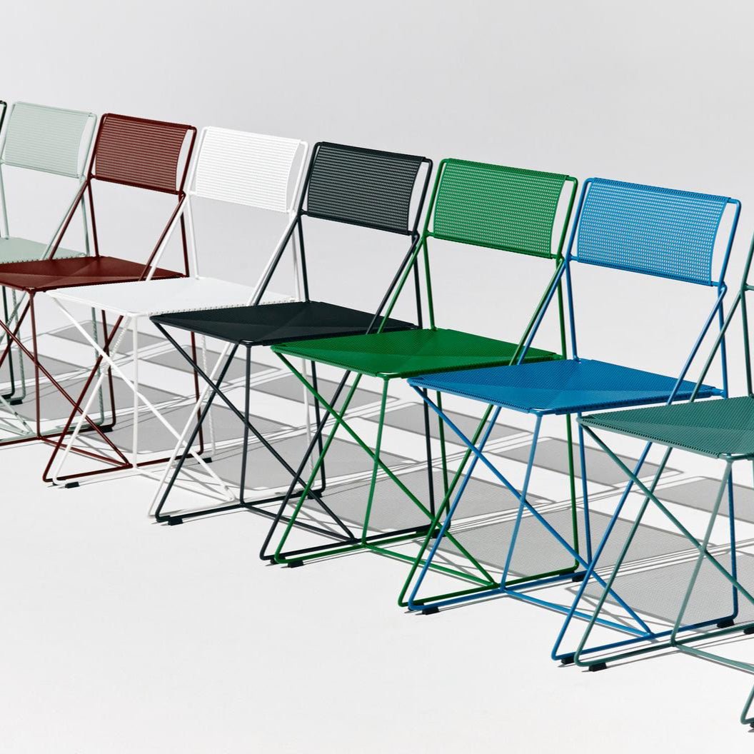 X - Line Chair - Powder coated Stuhl by HAY