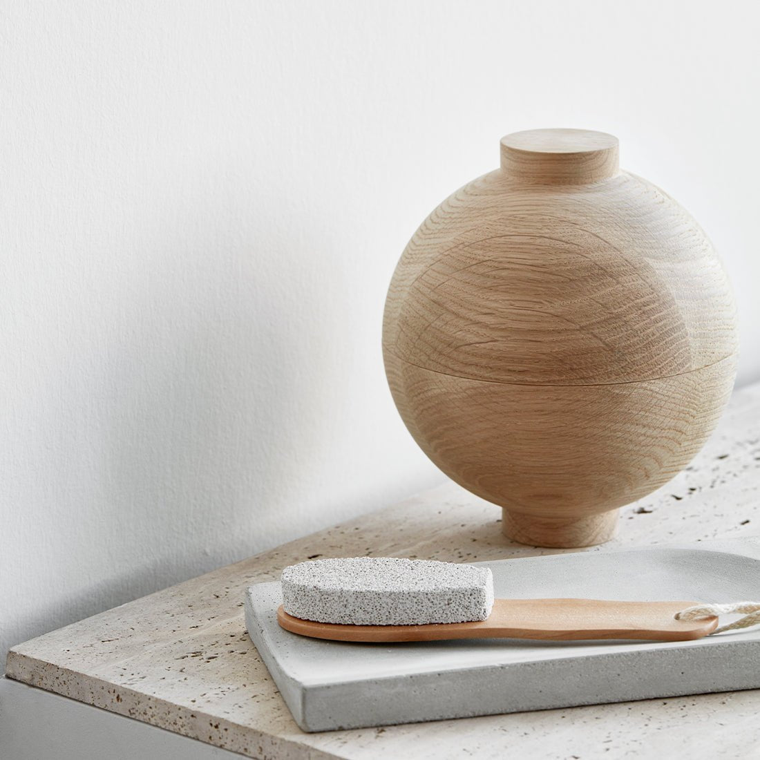 XL Wooden Sphere Accessories by Kristina Dam Studio