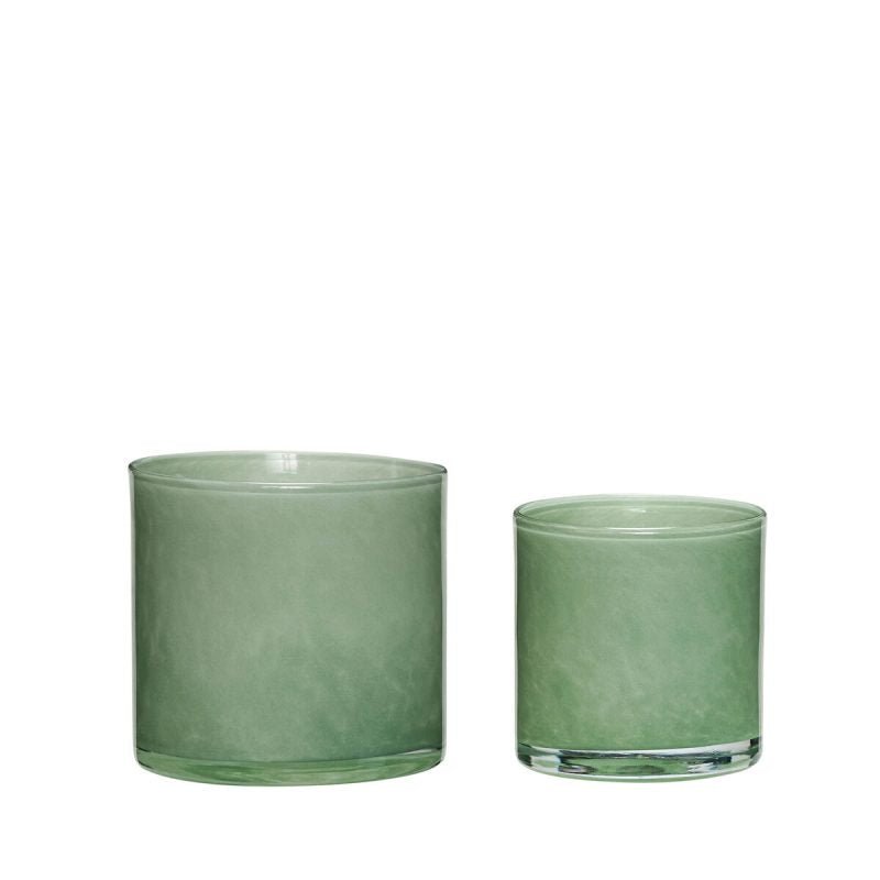 Akin - Kerzenständer Grün Kerzenständer von Hübsch Interior