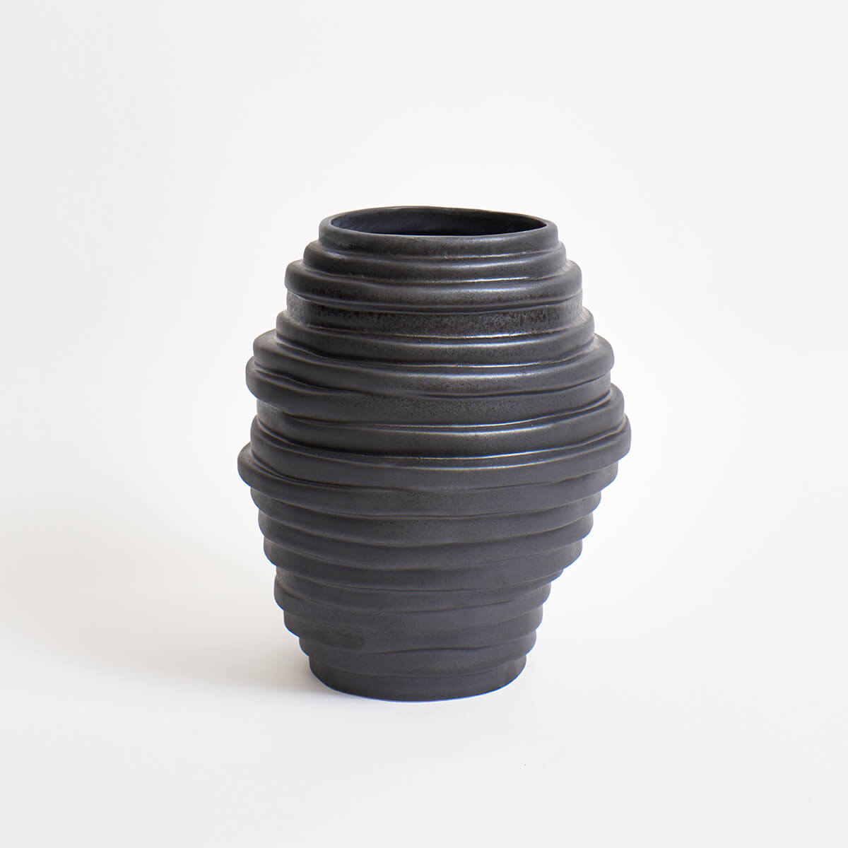 Alfonso Vase - Graphitschwarz Vase von Project 213A