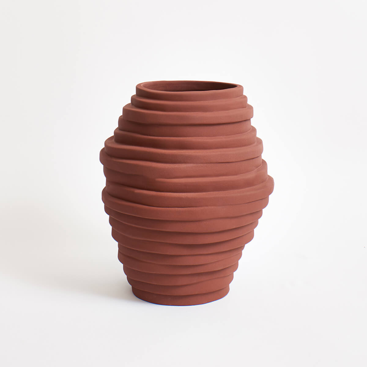 Alfonso Vase - Ziegel Vase von Project 213A