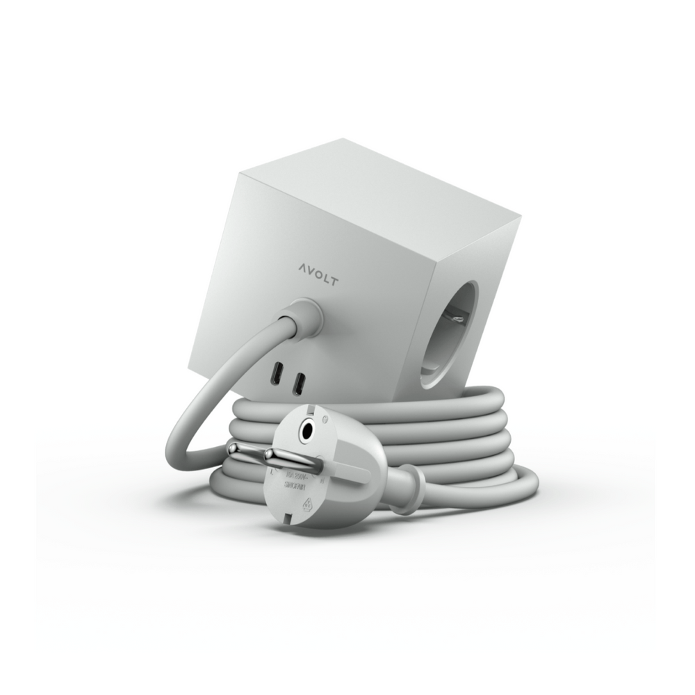 Square 1 USB C - Gotland Grau