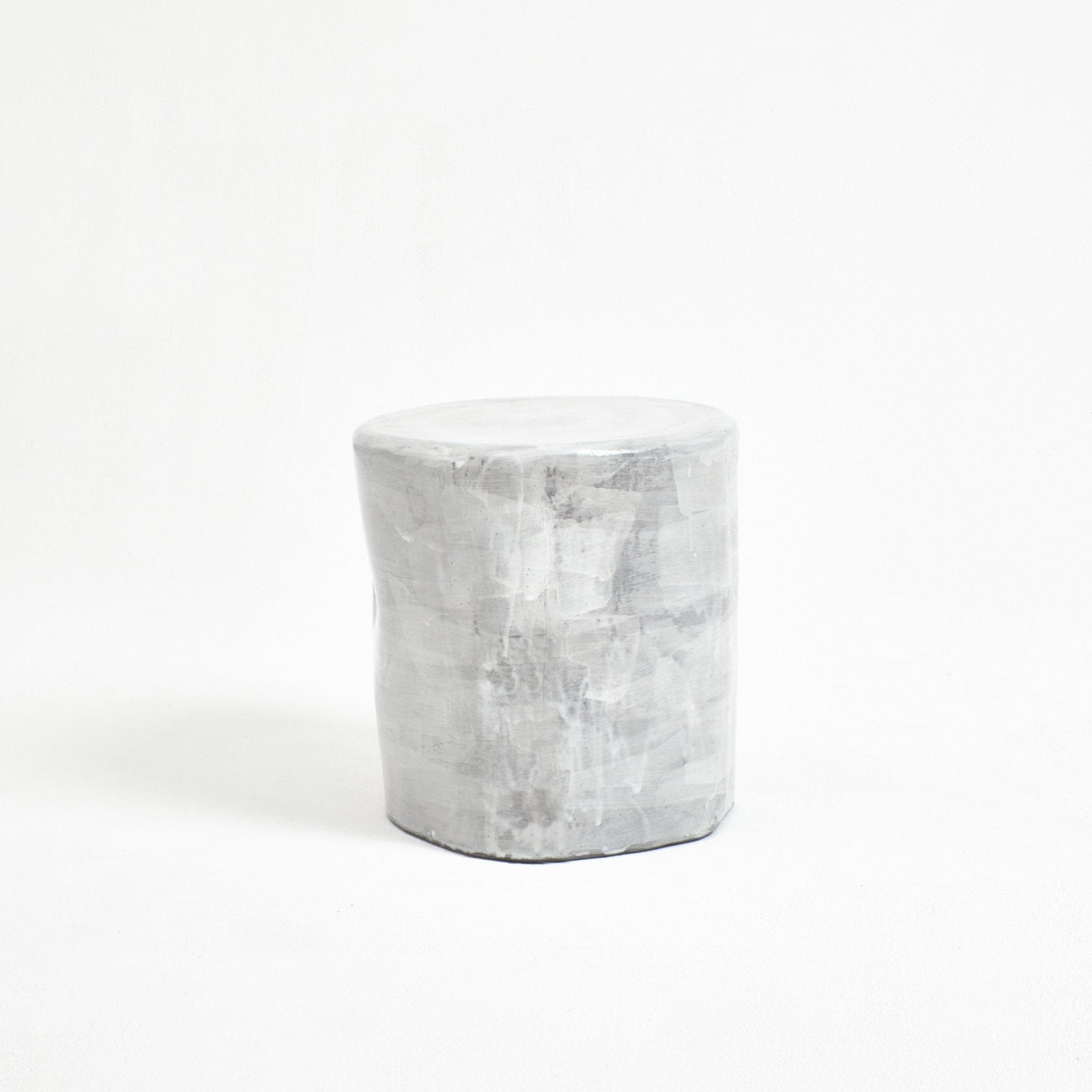 Ceramic Brushed Grey - Ceramic side table Tables by Project 213A