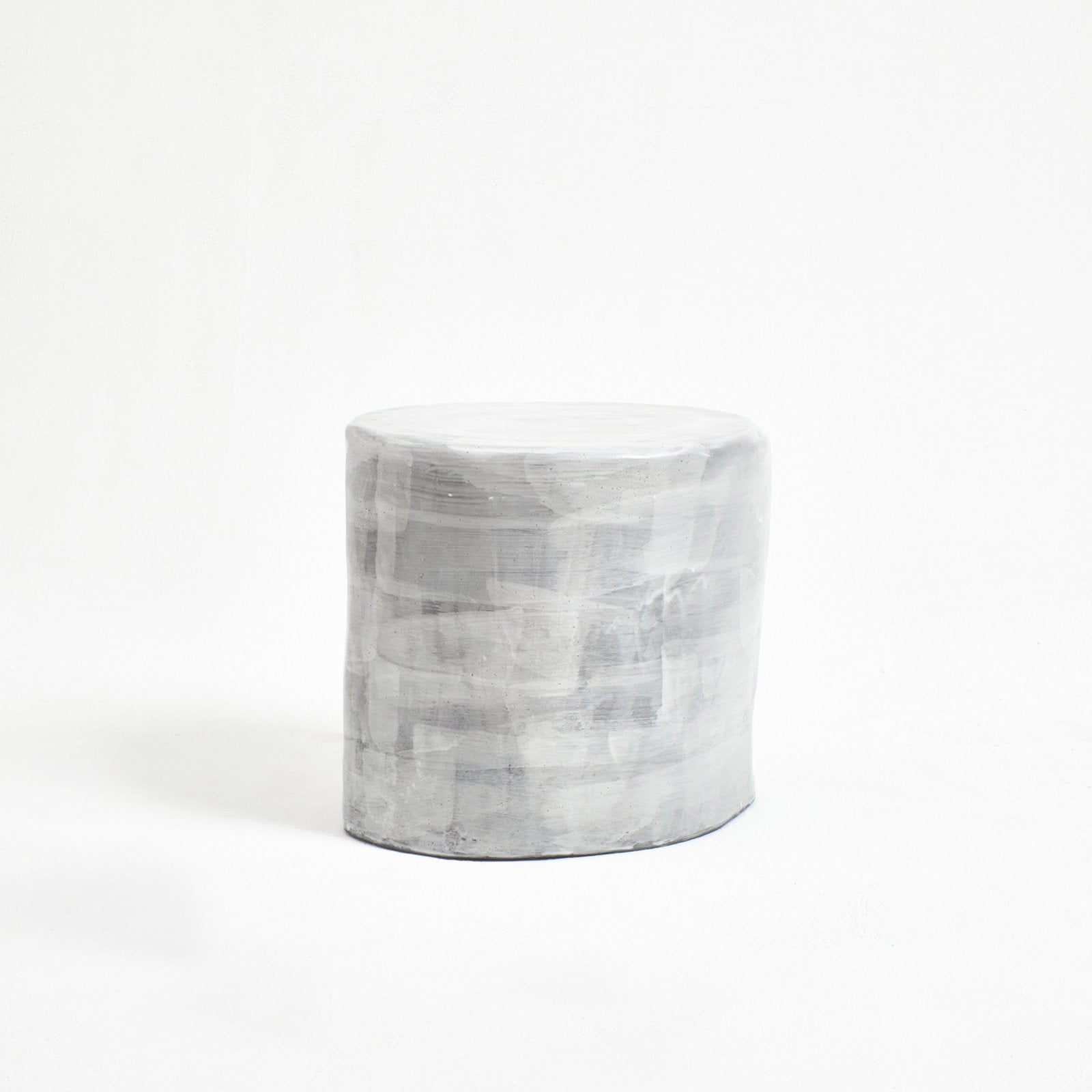 Ceramic Brushed Grey - Ceramic side table Tables by Project 213A