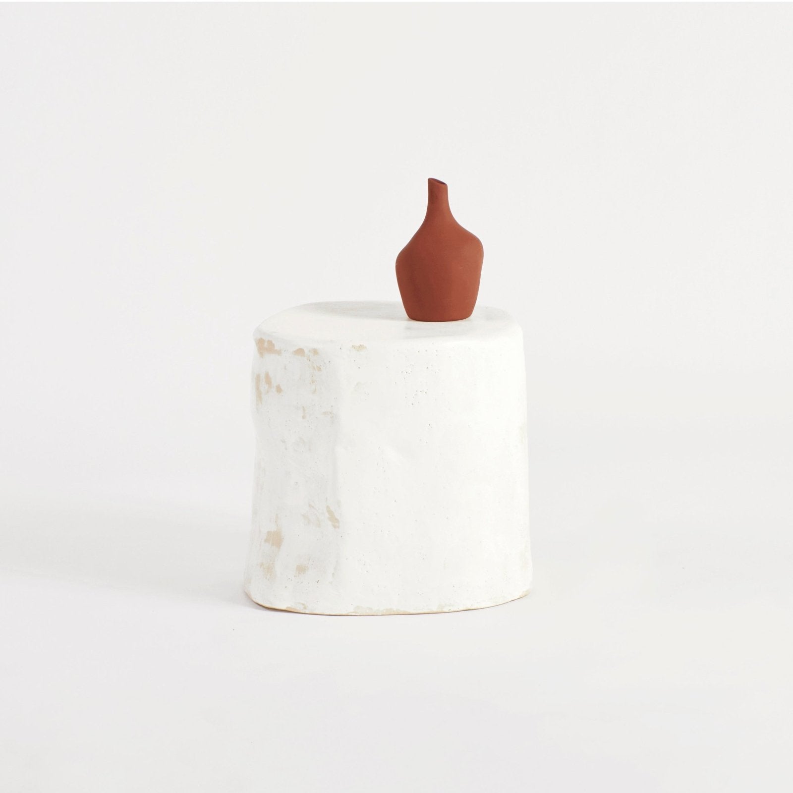 Ceramic White - Ceramic side table Tables by Project 213A