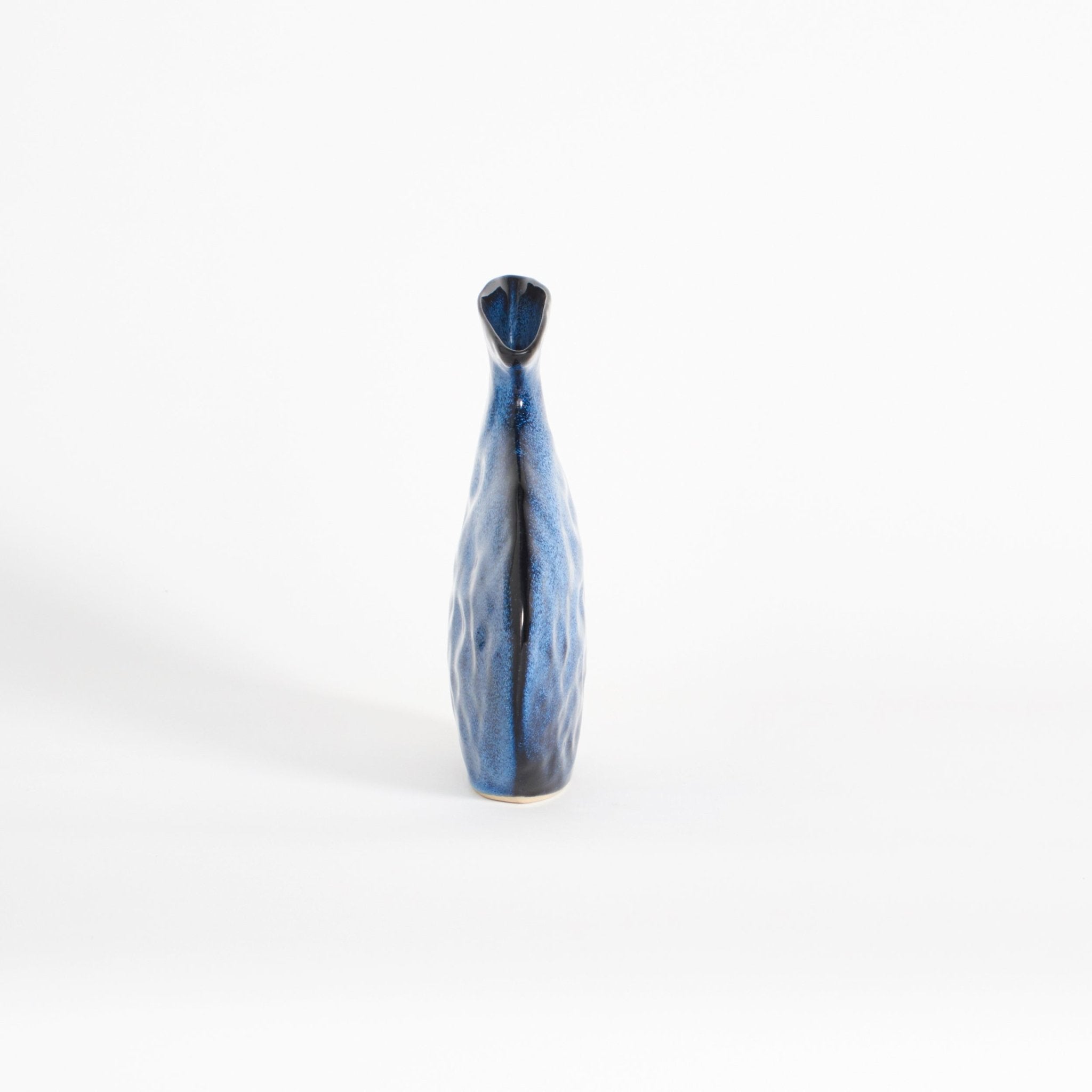 Flat Vase - Mitternachtsblau
