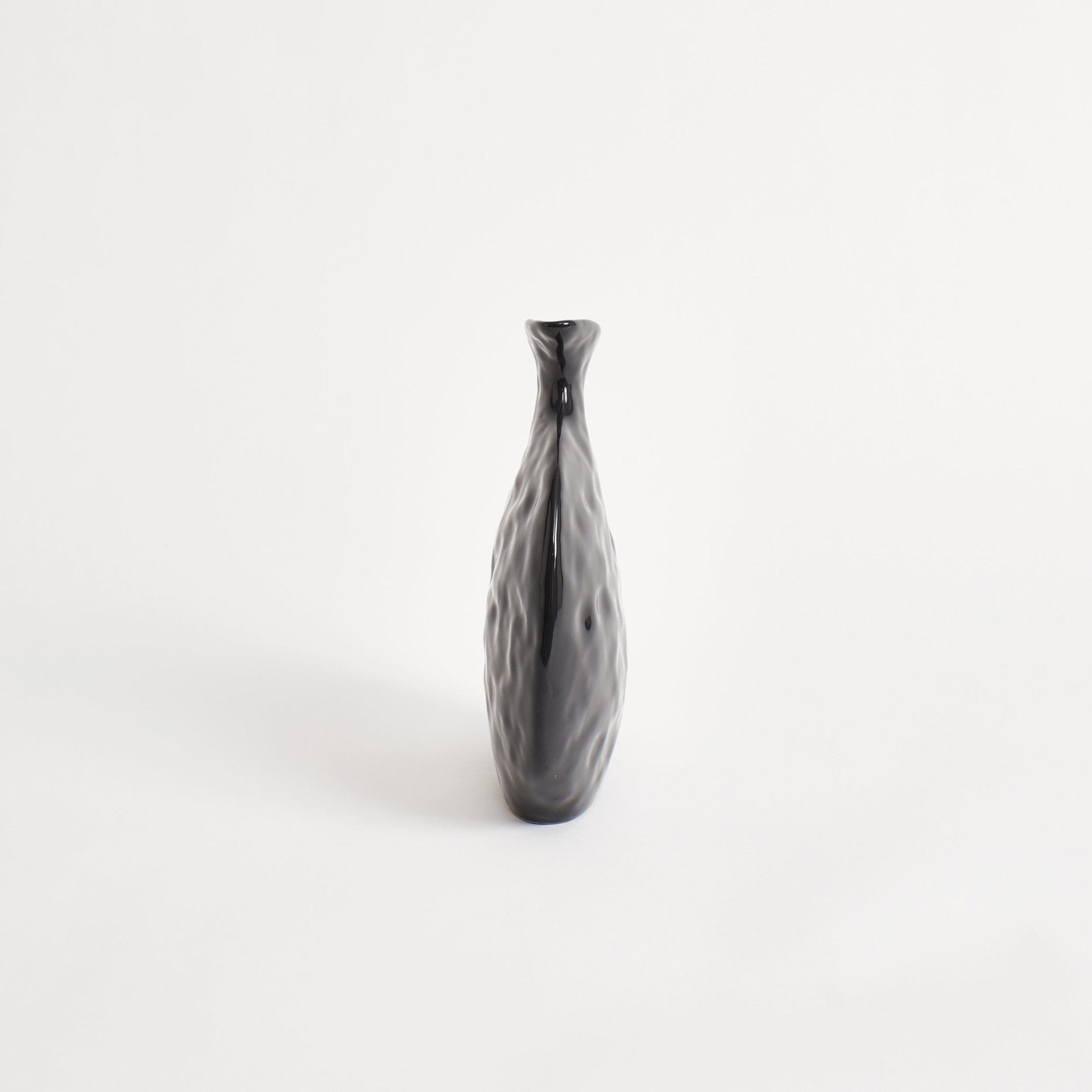 Flat Vase - Schwarz