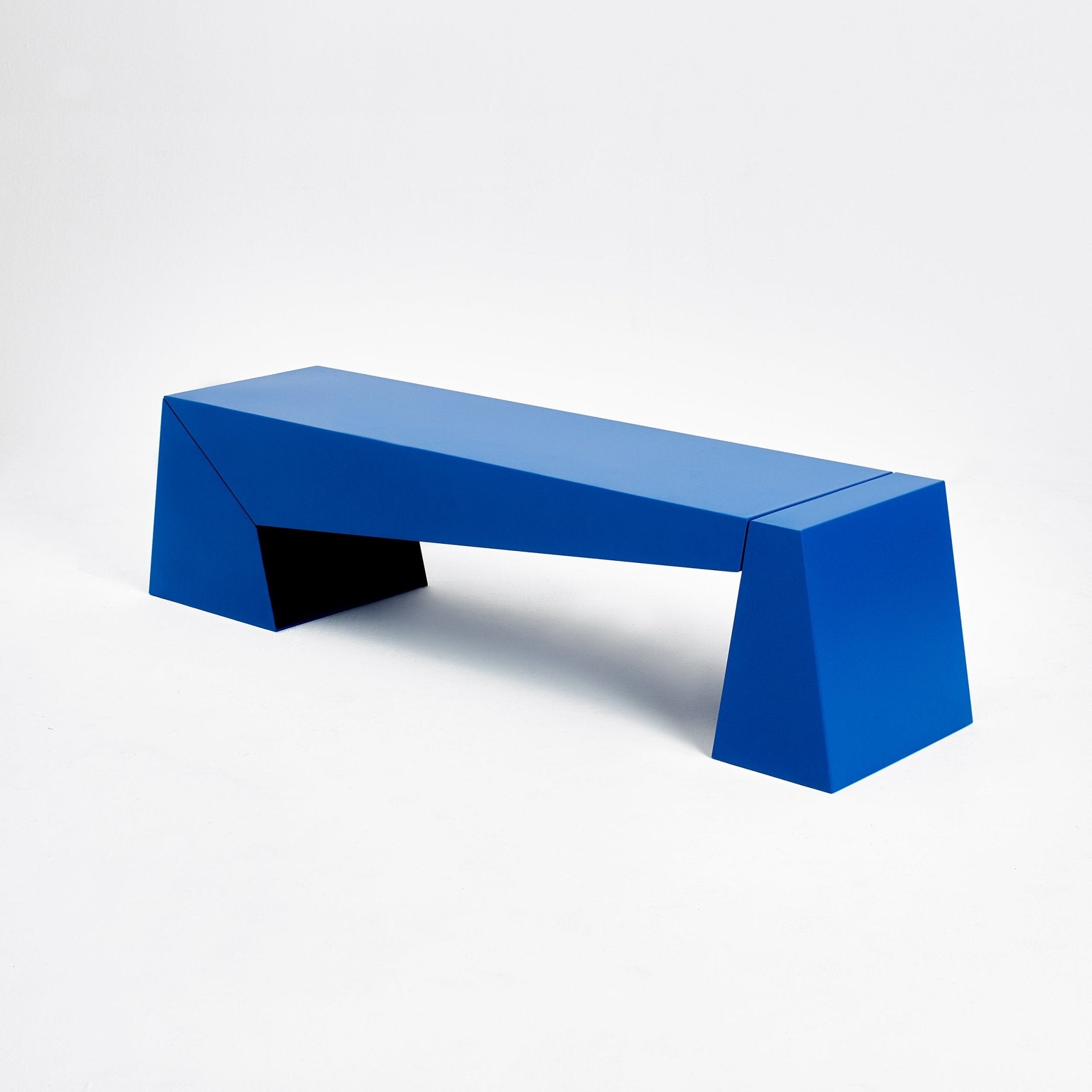 Folded Bench - Blau
