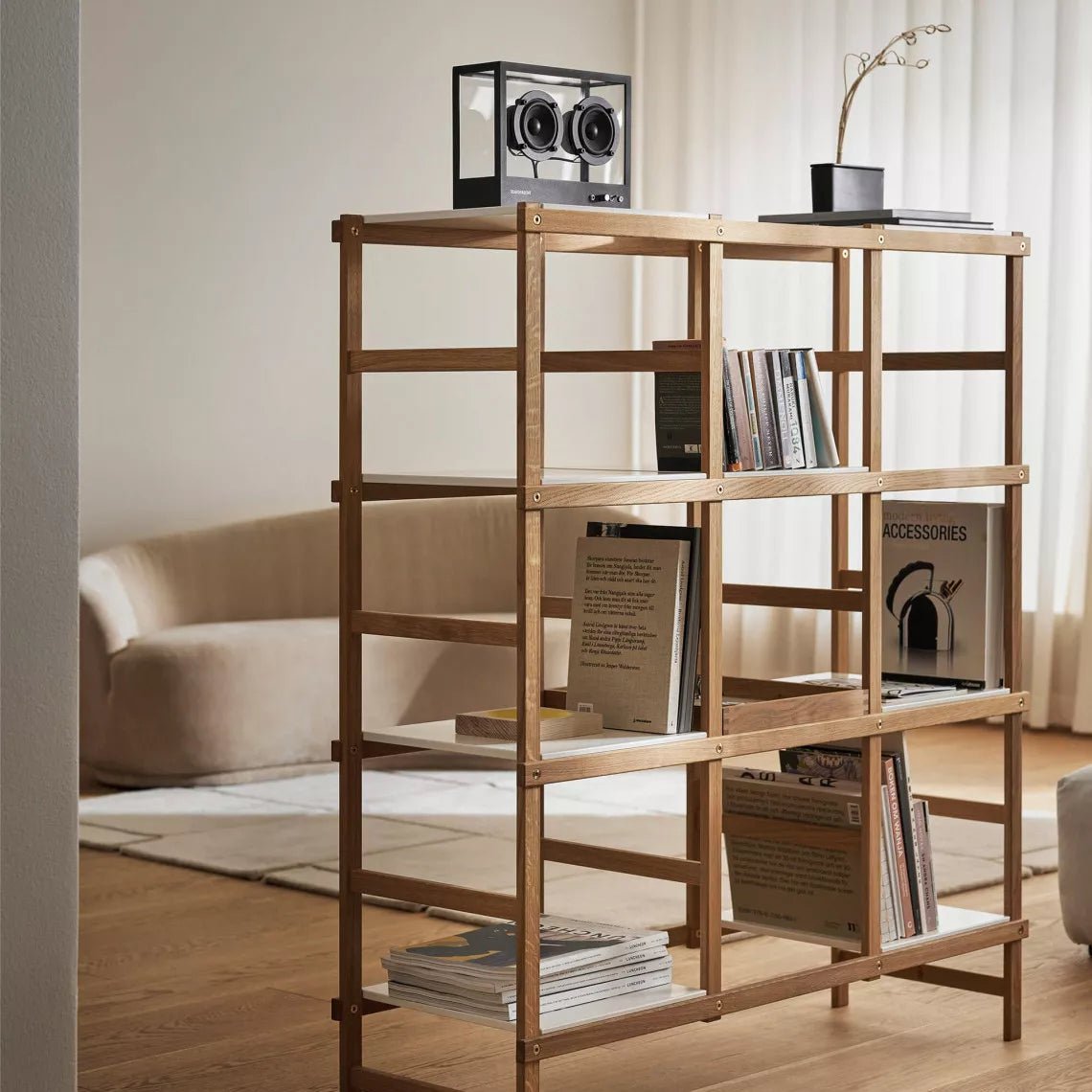 Frame shelving system High - Shelf Shelf by Design House Stockholm