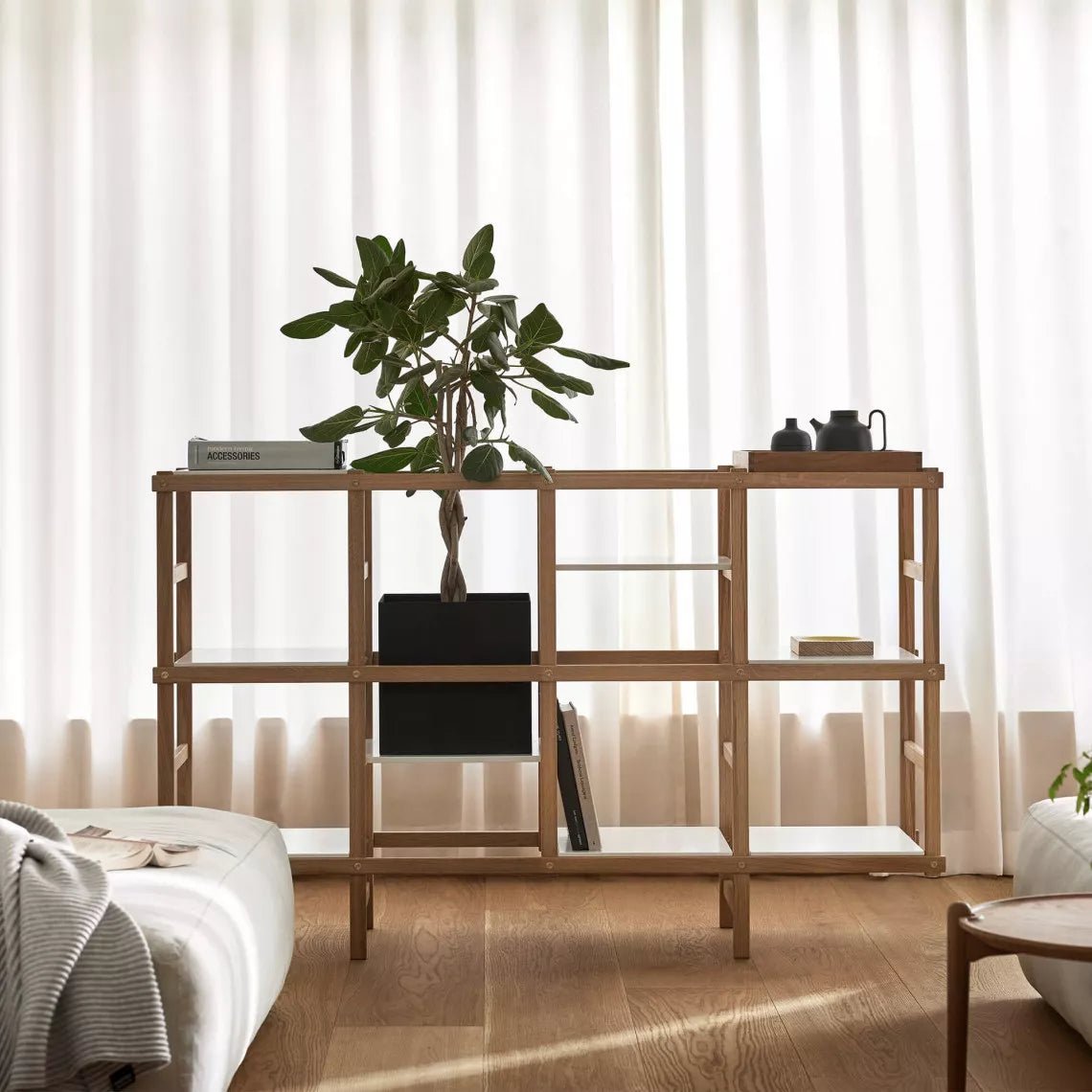 Frame shelving system Medium - Shelf Shelf by Design House Stockholm
