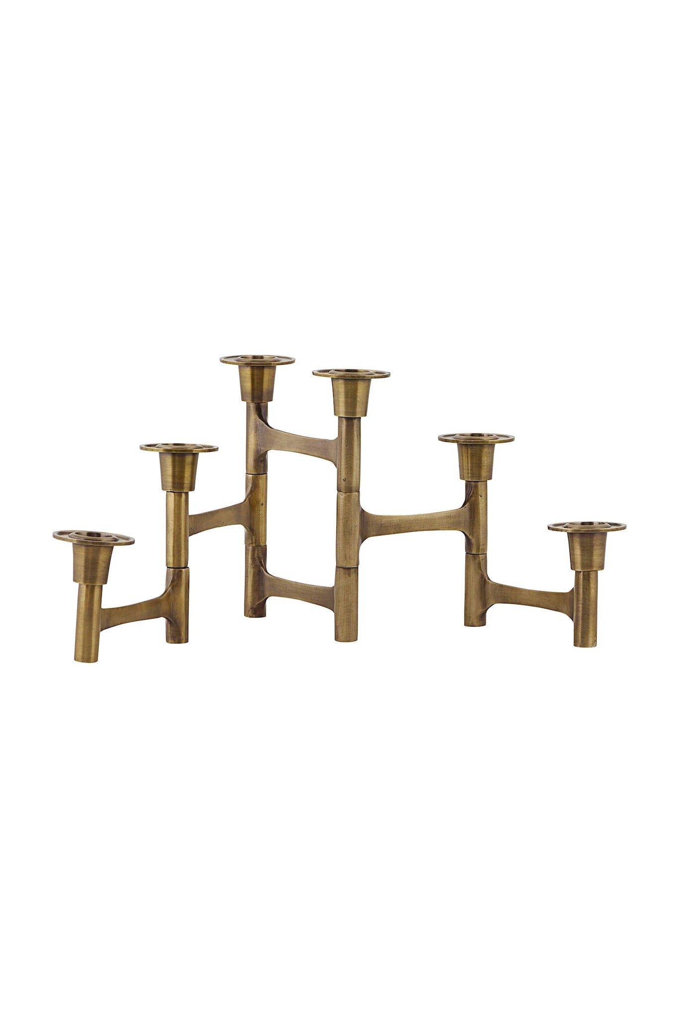 Candlestick with 6 arms - Move - brass