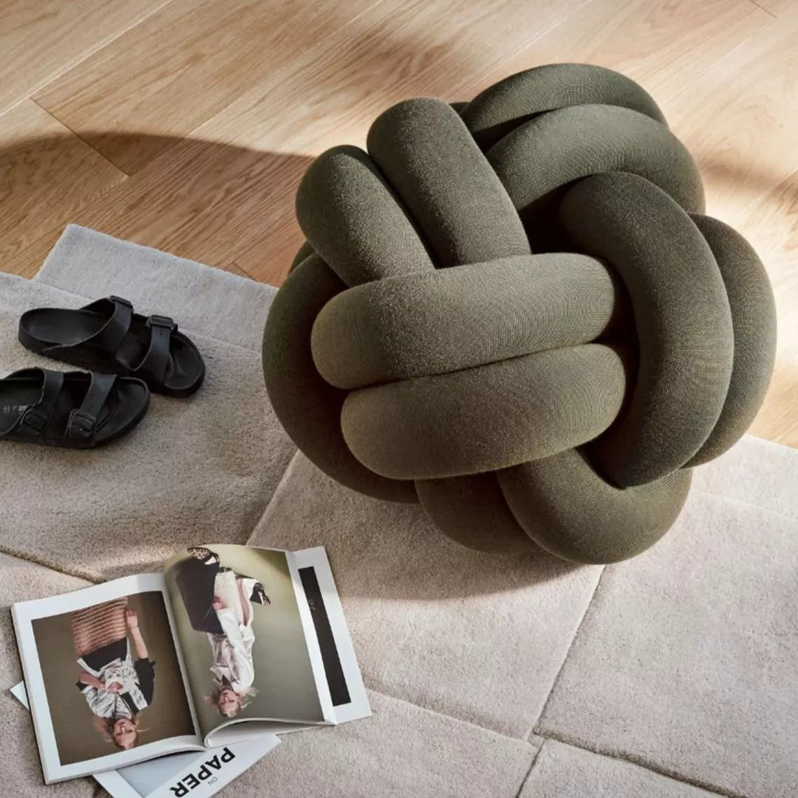 Knot Cusion XL - Knot seat cushion Seat cushion by Design House Stockholm