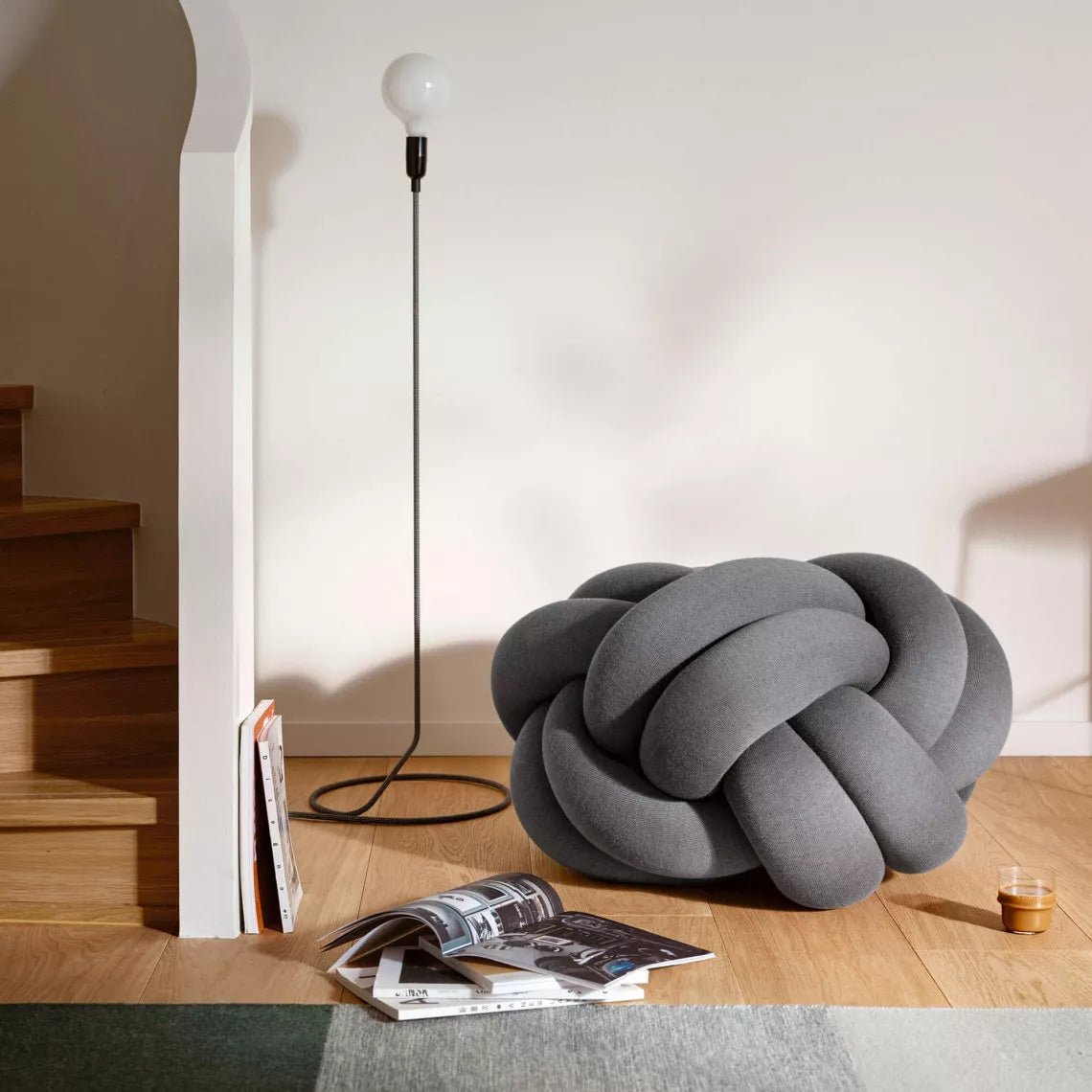 Knot Cusion XL - Knot seat cushion Seat cushion by Design House Stockholm