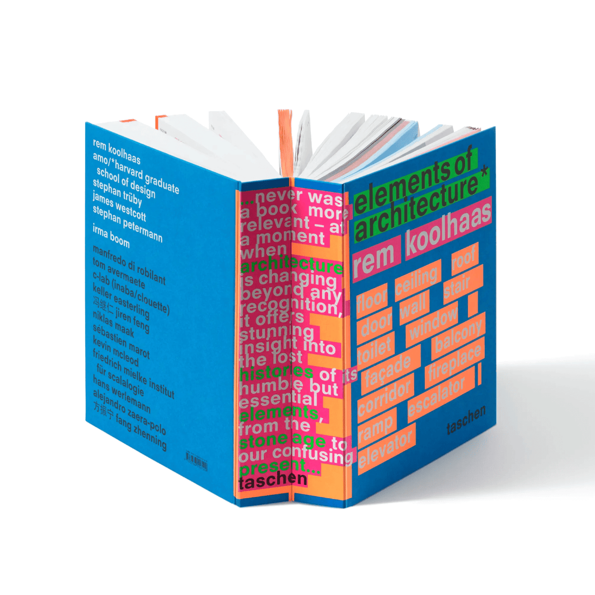 TASCHEN Koolhaas Elements of Architecture Book