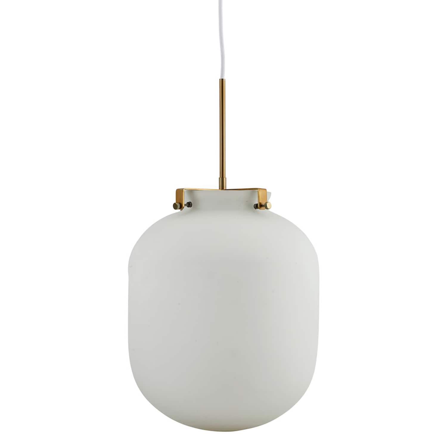 Lampe - Ball - Weiß