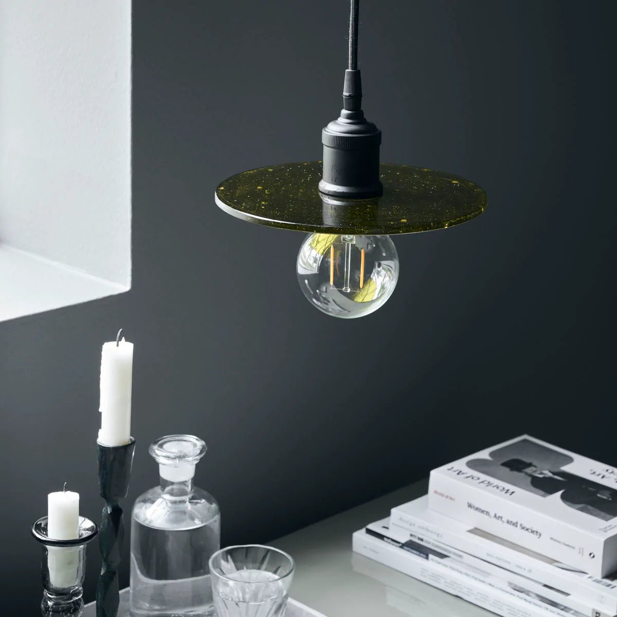 Lamp - Hover - Olive Green