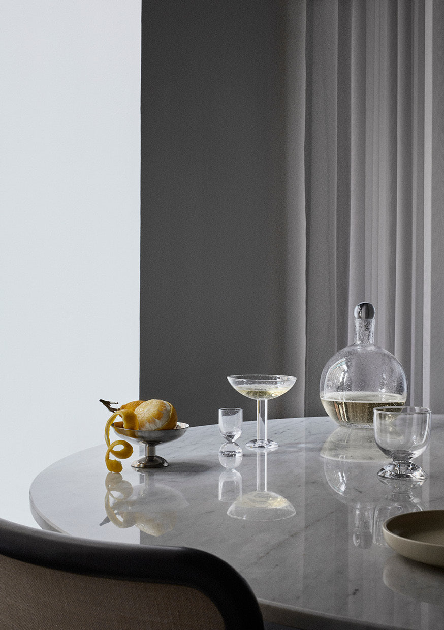 LOUISE ROE - Metal Champagne Coupe Low