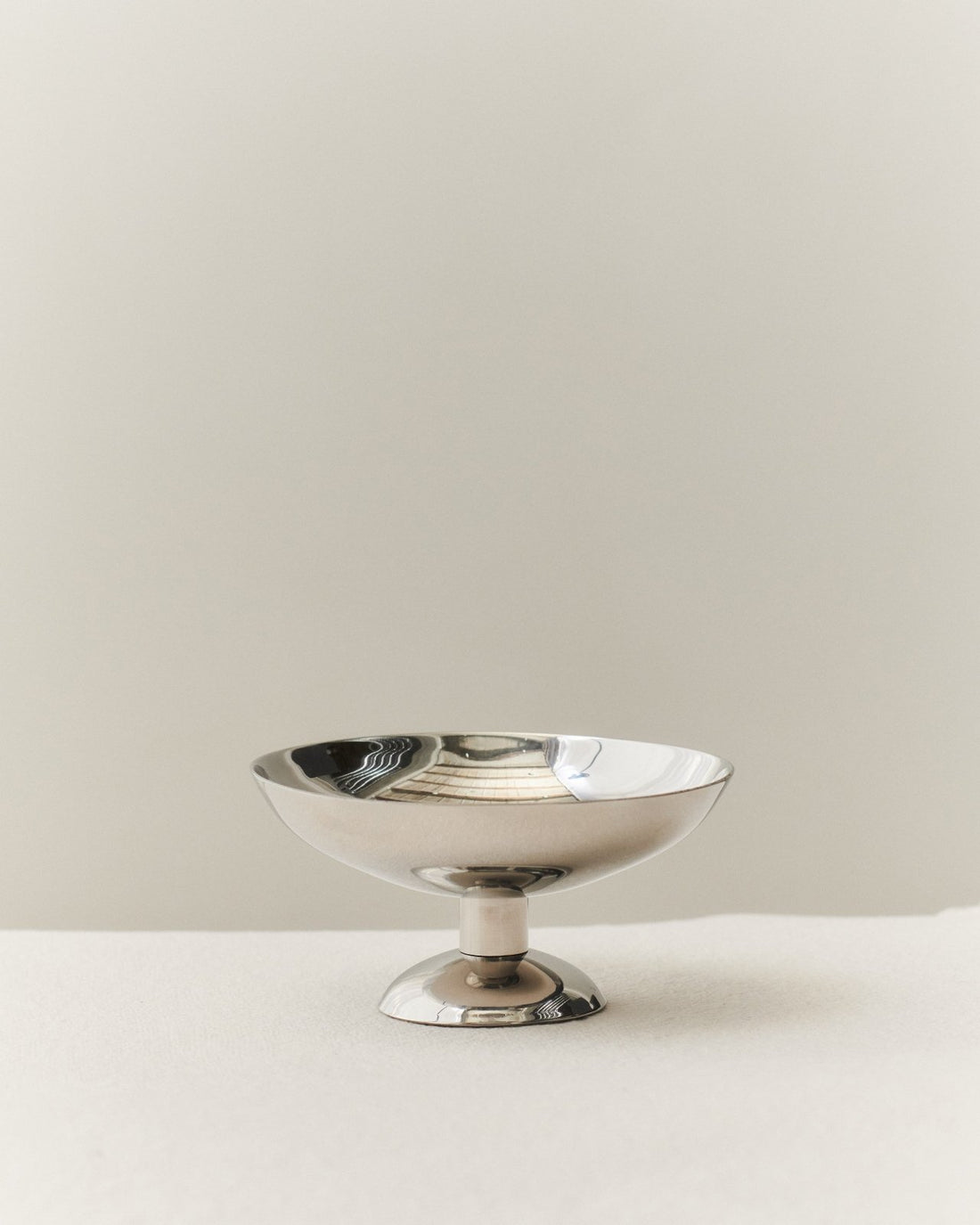 Metall Champagner Coupe Niedrig - Edelstahl Becher