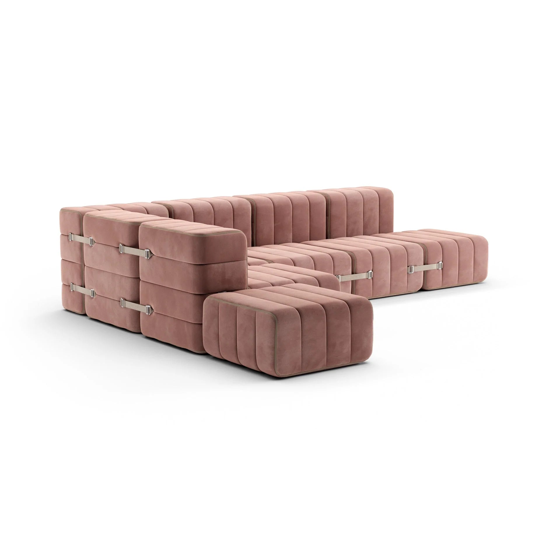 Modulares Sofa-System Curt - Barcelona Lotus Sofas von Ambivalenz