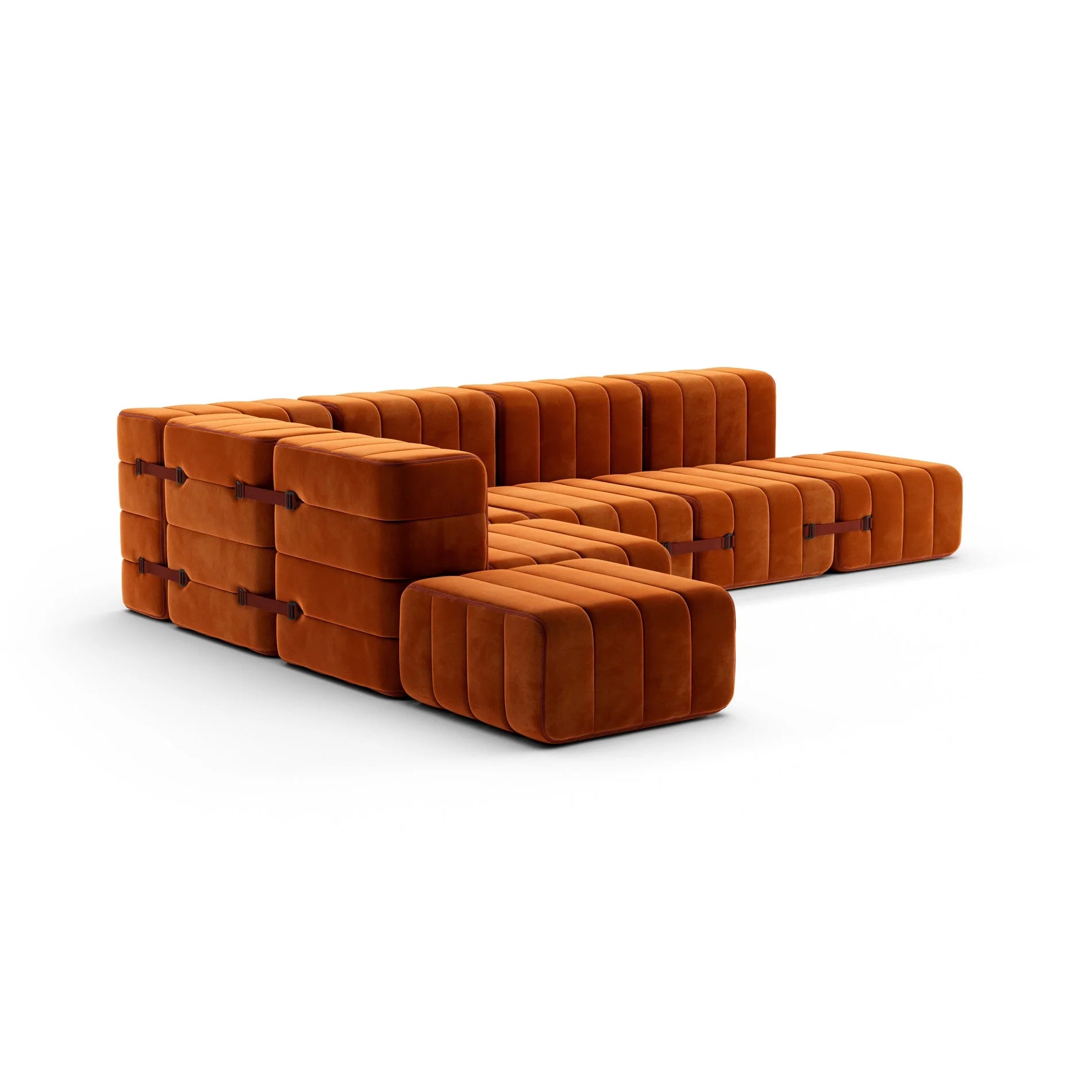 Modular sofa system Curt - Barcelona Russet