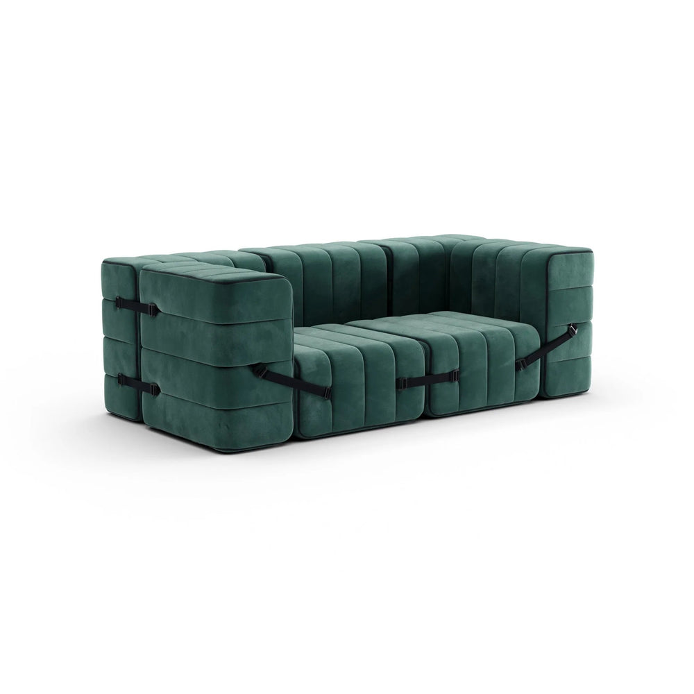 Curt modulares Sofasystem - Barcelona Serpentine Sofas von Ambivalenz